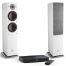 Активная напольная акустика Dali Oberon 7 C White + Sound Hub Compact